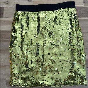 Sequin Gold Skirt D&G size 40